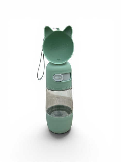 Cat Shaped Anti-Spill Portable Pet Water Bottle