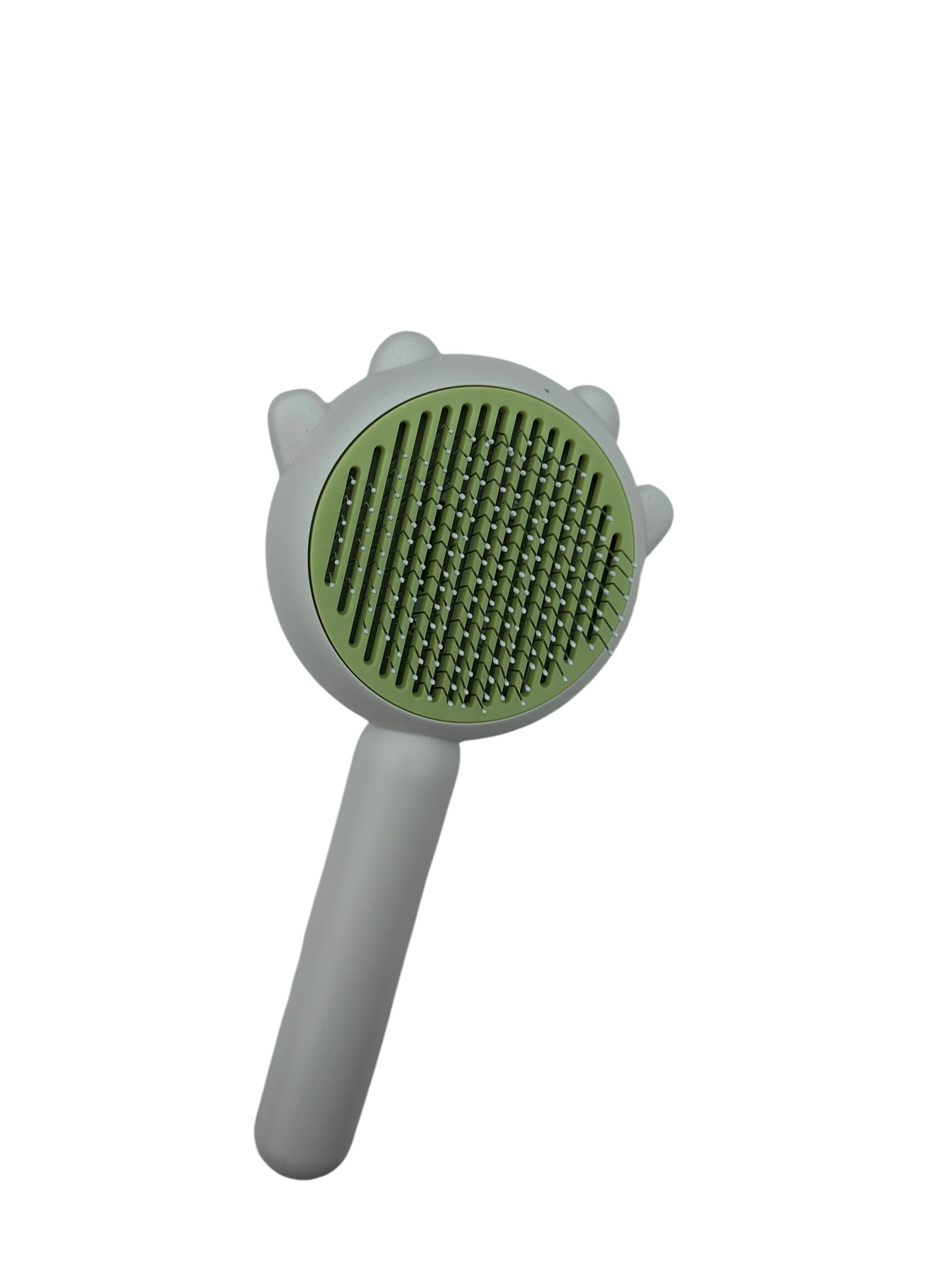 Self-Cleaning Cat-Shaped Pet Grooming Brush