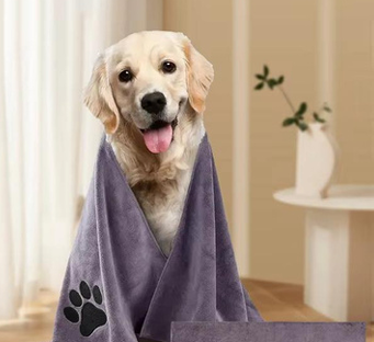Quick Dry Microfiber Pet Bath Towel